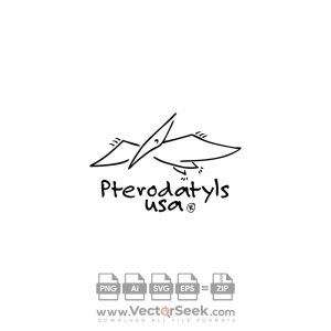 Pterodatyls USA Logo Vector