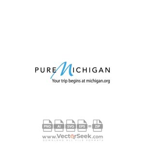 Pure Michigan Logo Vector