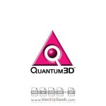 Quantum3D Logo Vector