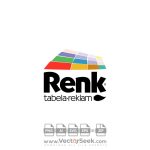 Renk Tabela Reklam Logo Vector