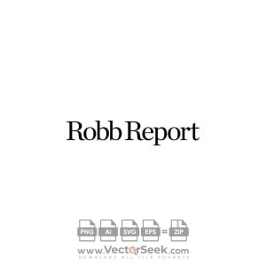 Robb Report Logo Vector