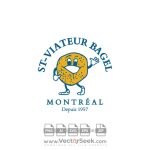 ST Viateur Bagel Montreal Logo Vector