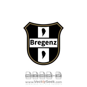 Schwarz Weiss Bregenz Logo Vector