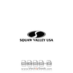 Squaw Valley USA Logo Vector