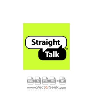 Straight Talk Logo Vector