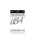 Triathlon Federation USA Logo Vector