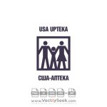 USA Upteka Logo Vector