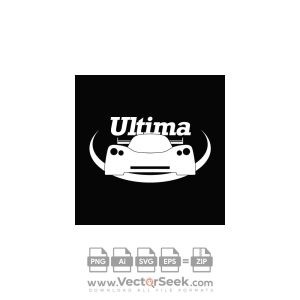 Ultima Cars USA Logo Vector