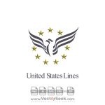 United States Lines Logo Vector