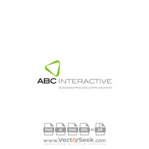 abc Interactive Logo Vector