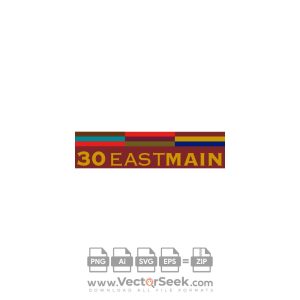 30 East Main Street Logo Vector