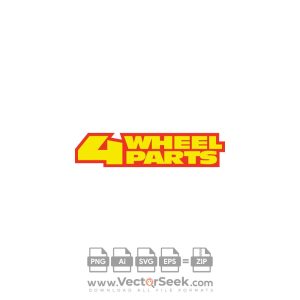 4 Wheel Parts Logo Vector