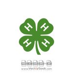 4 h Club Logo Vector