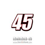 45 Kyle Petty Racing Logo Vector