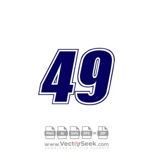 49 Ken Schrader Logo Vector