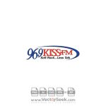 96.9 Kiss FM Logo Vector