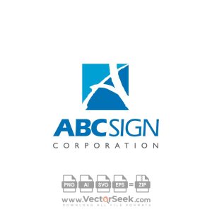 ABC Sign Corporation Logo Vector