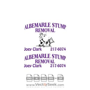 ALBEMARLE STUMP REMOVAL Logo Vector
