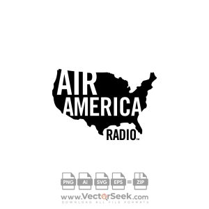 Air America Radio Logo Vector