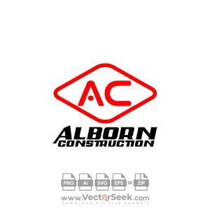 Alborn Construction Logo Vector