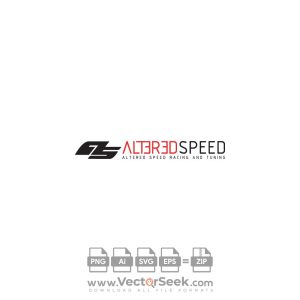 AlteredSpeed Logo Vector