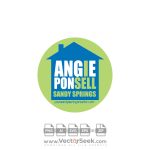 Angie Ponsell REALTOR Logo Vector