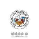 Arkansas Great Seal Logo Vector