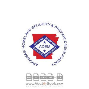 Arkansas Homeland Security Logo Vector