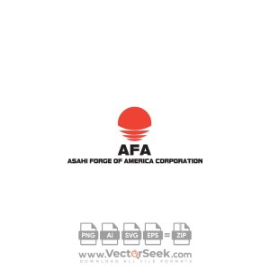 Asahi Forge of America Corporation Logo Vector