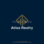 Atlas Realty Logo Template