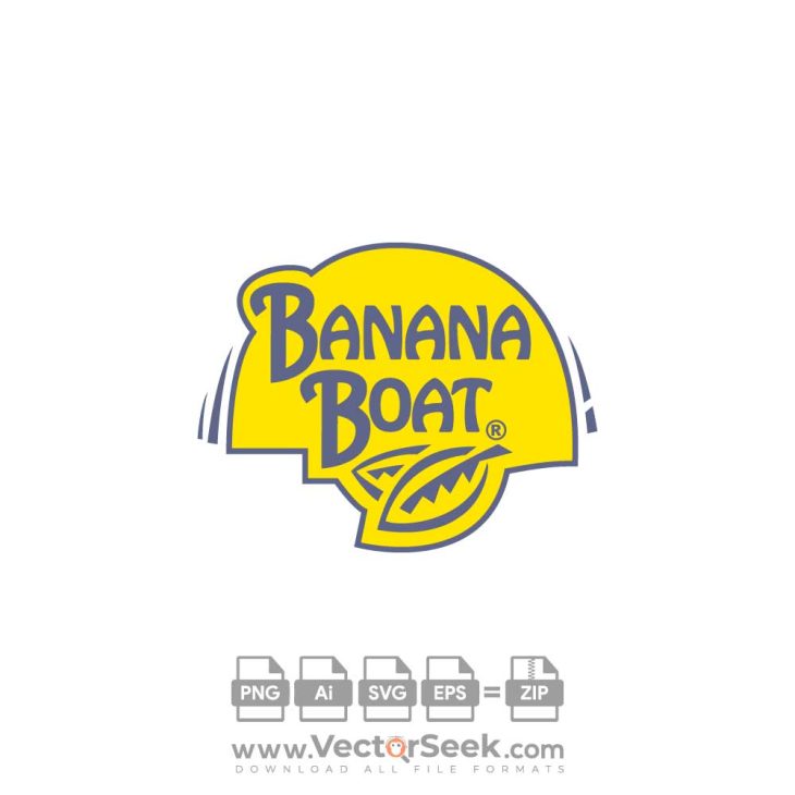 Bananna Boat Logo Vector