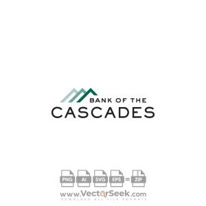Bank of the Cascades Logo Vector