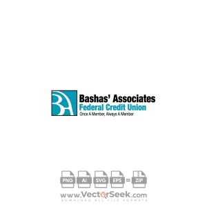 Bashas’ Associates Federal Credit Union Logo Vector