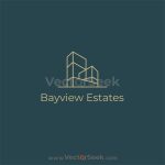 Bayview Estates Logo Template