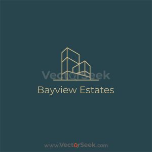 Bayview Estates Logo Template