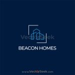 Beacon Homes Logo Template