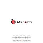 Black Cortex Logo Vector