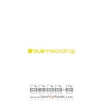 Bluem Recordings Logo Vector