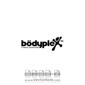 BodyPlex Fitness Adventure Logo Vector