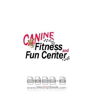 Canine Fitness Logo Vector