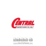 Central Concrete Supply CO., Inc Logo Vector