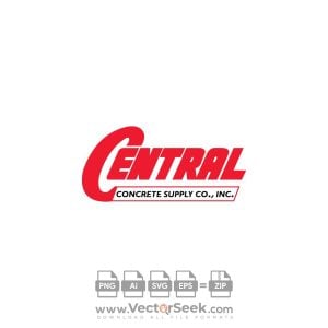 Central Concrete Supply CO., Inc Logo Vector
