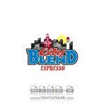 City Blend Espresso Logo Vector