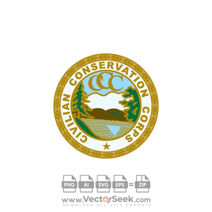 Civilian Conservation Corps Logo Vector