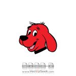 Clifford The Red Dog Logo Vector