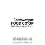 Community Food Co Op Logo Vector