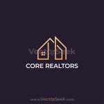 Core Realtors Logo Template