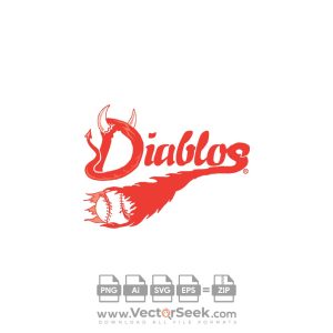 DIABLOS SOFTBALL Logo Vector