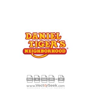 Daniel Tigers Neighborhood Logo Vector
