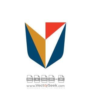 DeVry Education Shield 75th Year Logo Vector
